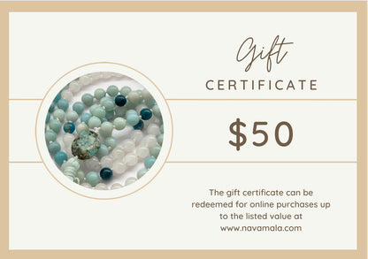 Gift Certificate